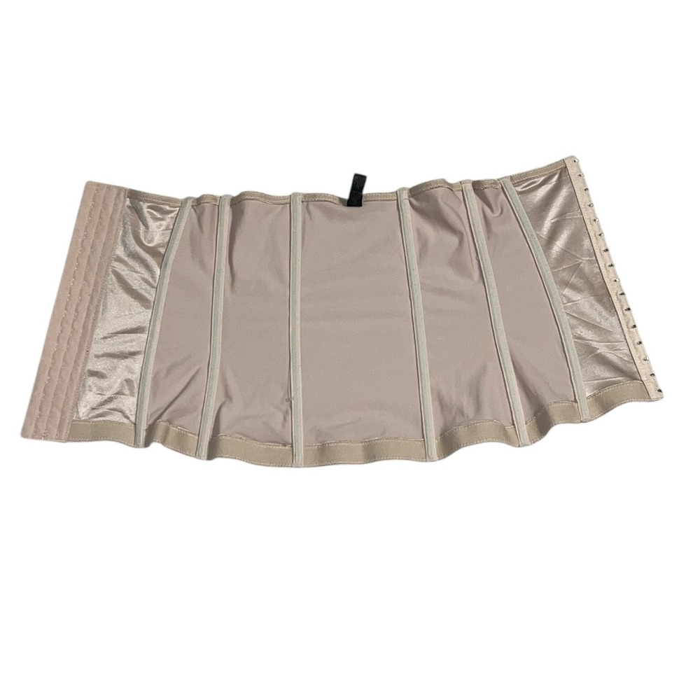 Marilyn Monroe Champagne Beige Nude Waist Cincher‎ Corset Women Shapewear Size M - Picture 6 of 12